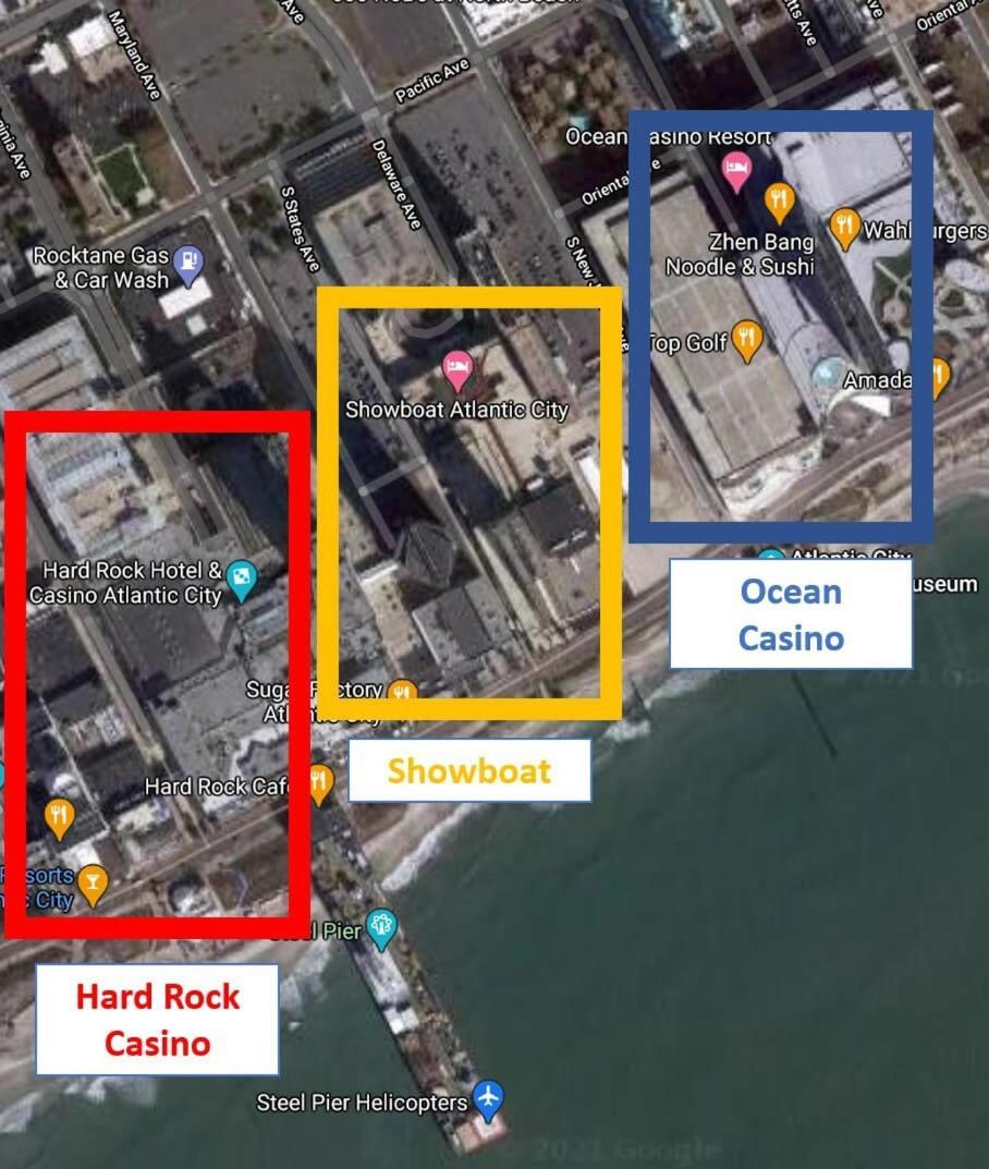 Cozysuites Beachfront 2Br 3Ba Condo Atlantic City Ngoại thất bức ảnh